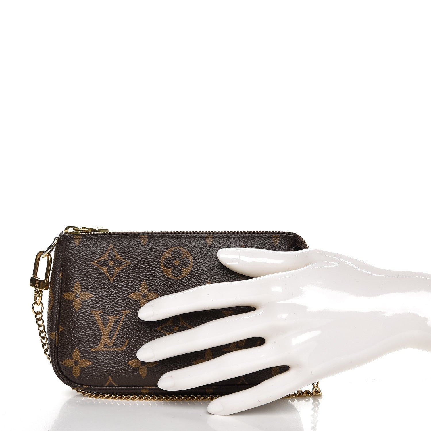 Louis Vuitton Monogram Mini Pochette Accessories 2 of 8