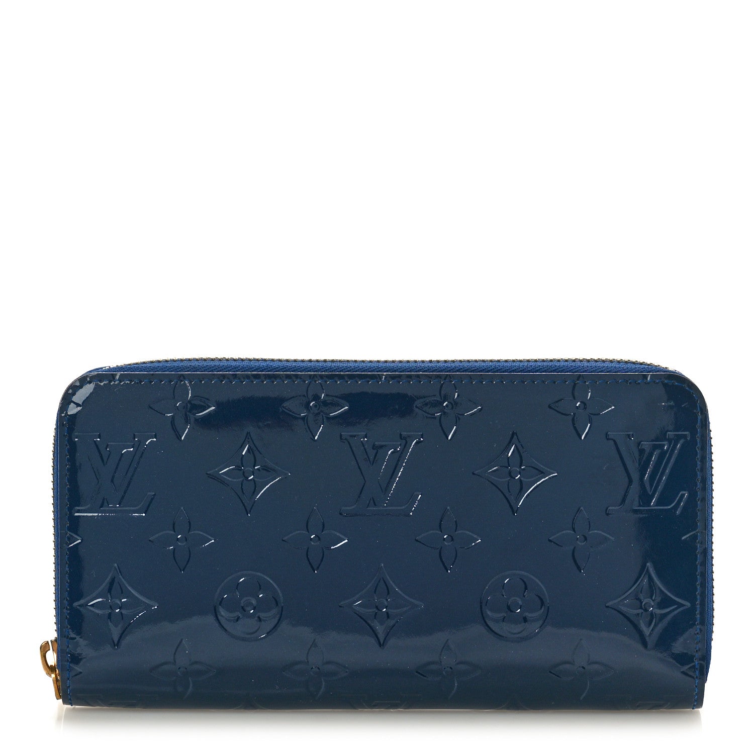 Louis Vuitton Vernis Zippy Wallet Grand Blue 1 of 7