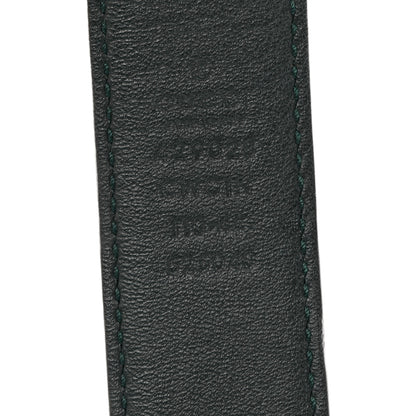 Gucci Guccissima Signature 30mm Belt 110 42 Verde 3 of 5