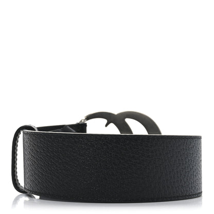Gucci Textured Calfskin Double G 40mm Belt 90 36 Black 2 of 7