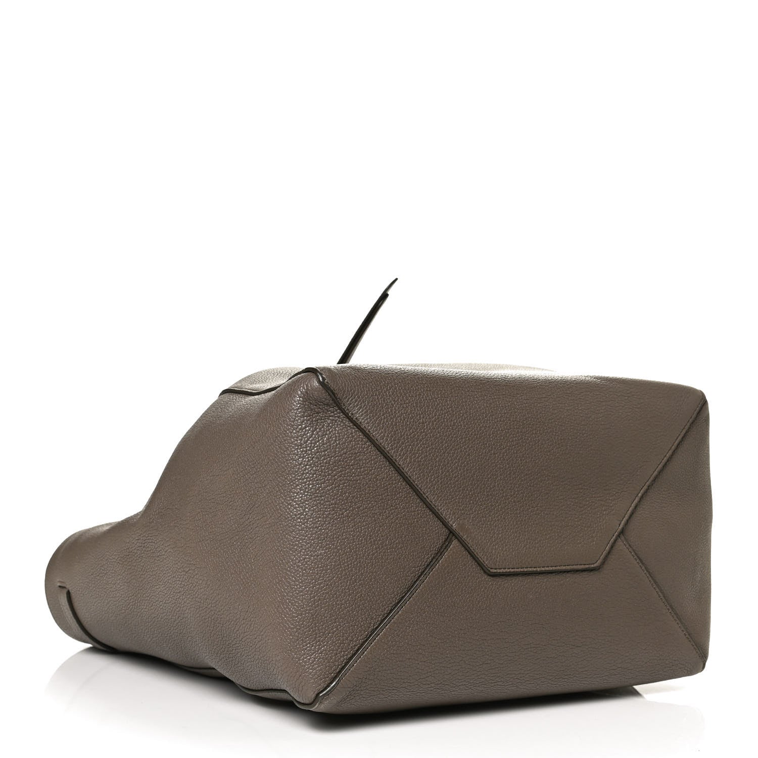 Celine Soft Grained Calfskin Small Belt Cabas Phantom Taupe 4 of 13