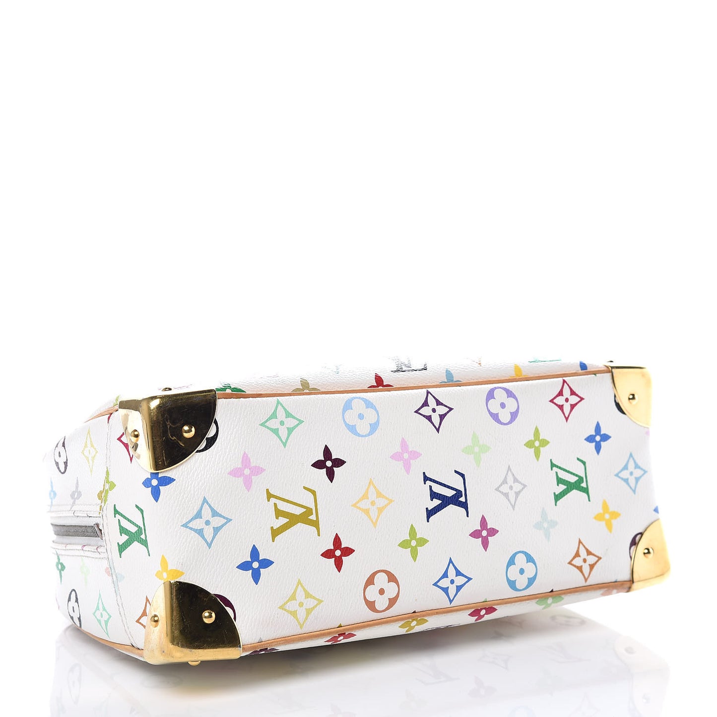 Monogram Multicolor Trouville White
