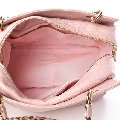 Chanel Caviar Quilted Petit Timeless Shopping Tote PTT Pink 5 of 12
