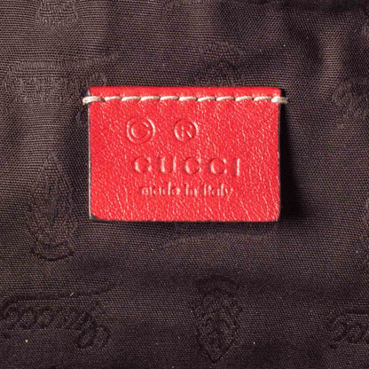 Gucci Guccissima Cosmetic Case Red 8 of 9