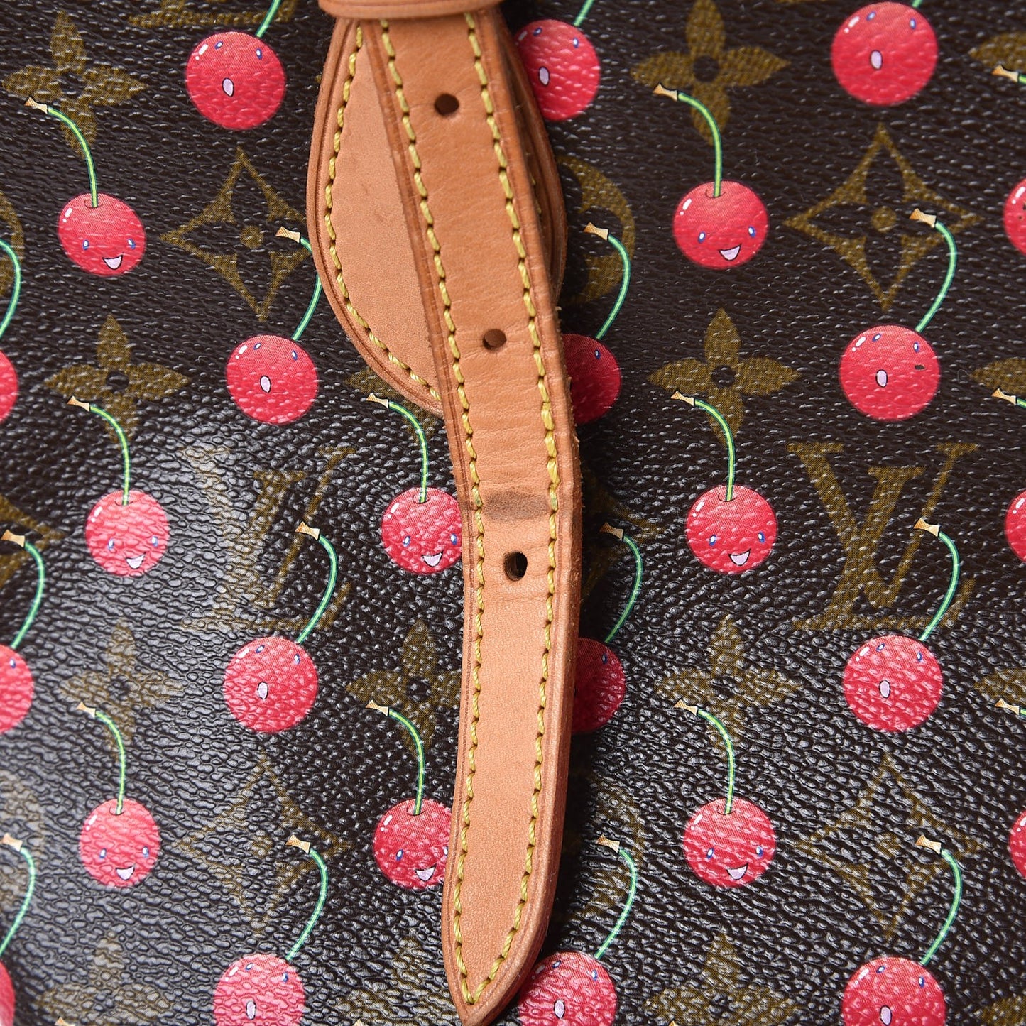 Monogram Cerises Bucket Bag