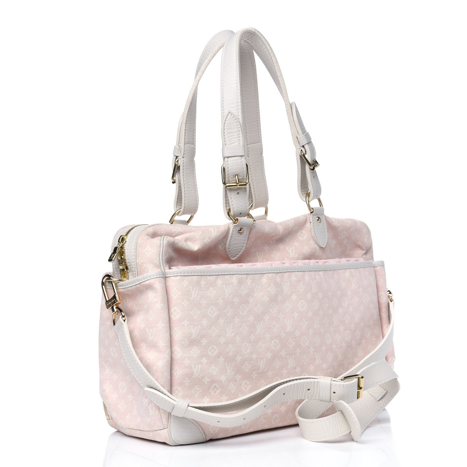 Louis Vuitton Mini Lin Sac a Langer Diaper Bag Rose 4 of 30