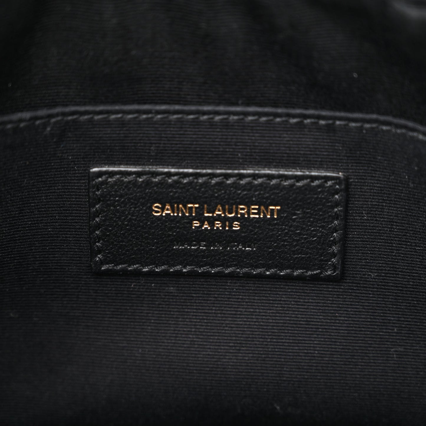 Calfskin Matelasse Monogram Lou Camera Bag Black
