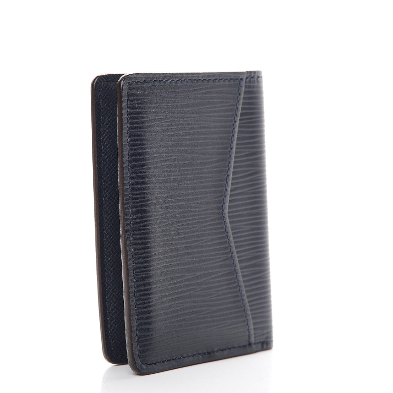 Louis Vuitton Epi Pocket Organizer Blue Marine 2 of 7