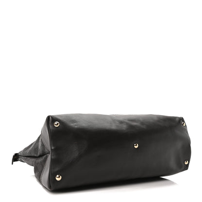 Gucci Guccissima Large Business Tote Dark Brown 4 of 10