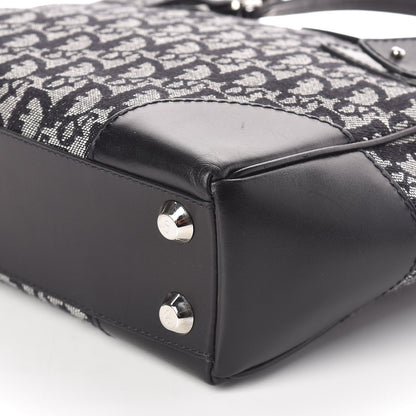 Christian Dior Denim Calfskin Monogram Tote Black 10 of 10