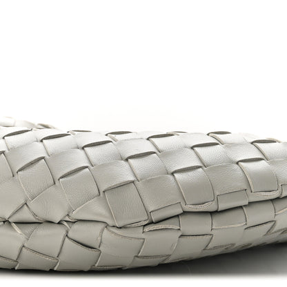 Bottega Veneta Nappa Intrecciato Sardine Bag Agate Grey 9 of 9