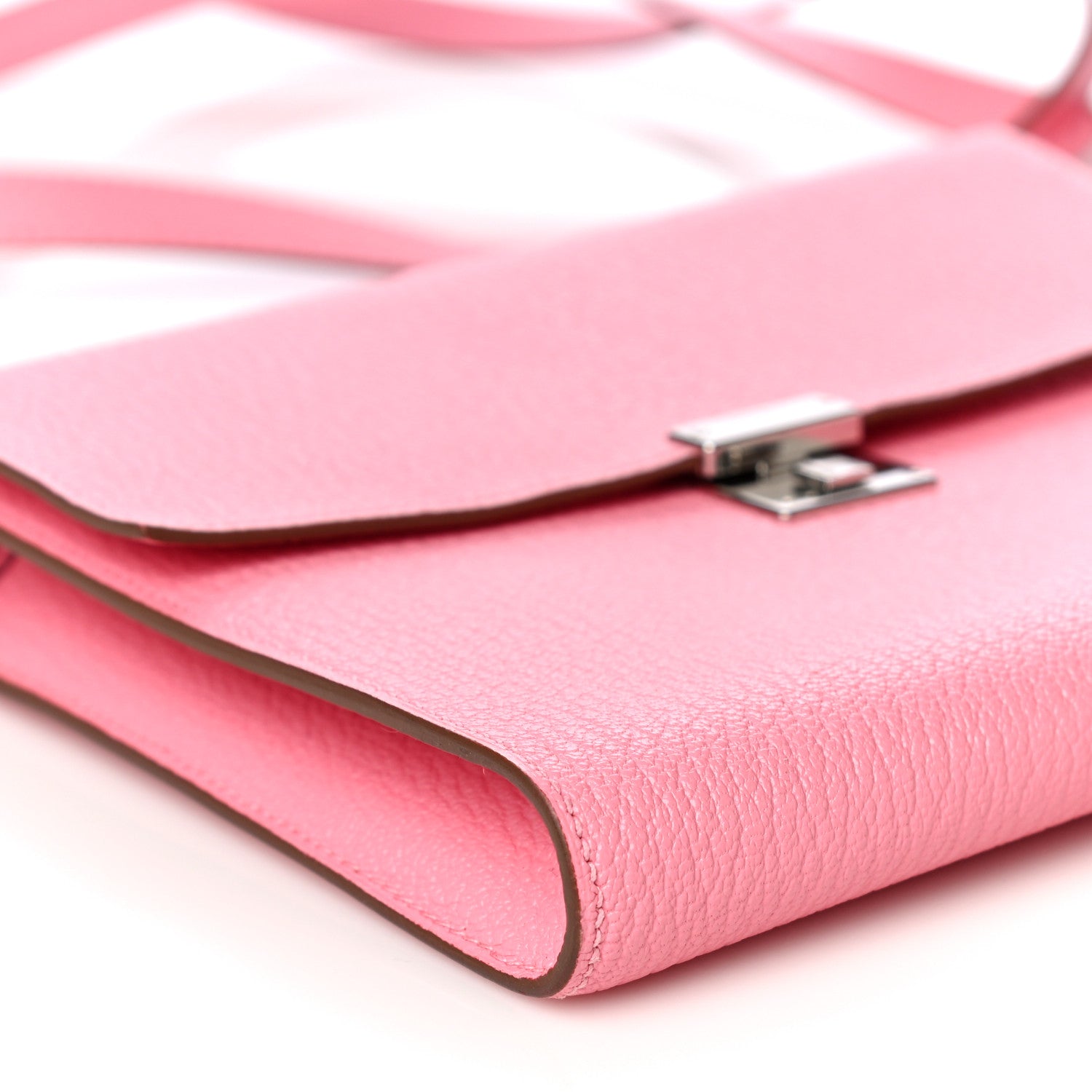 Hermes Chevre Mysore Clic 16 Wallet Rose Ete 8 of 10