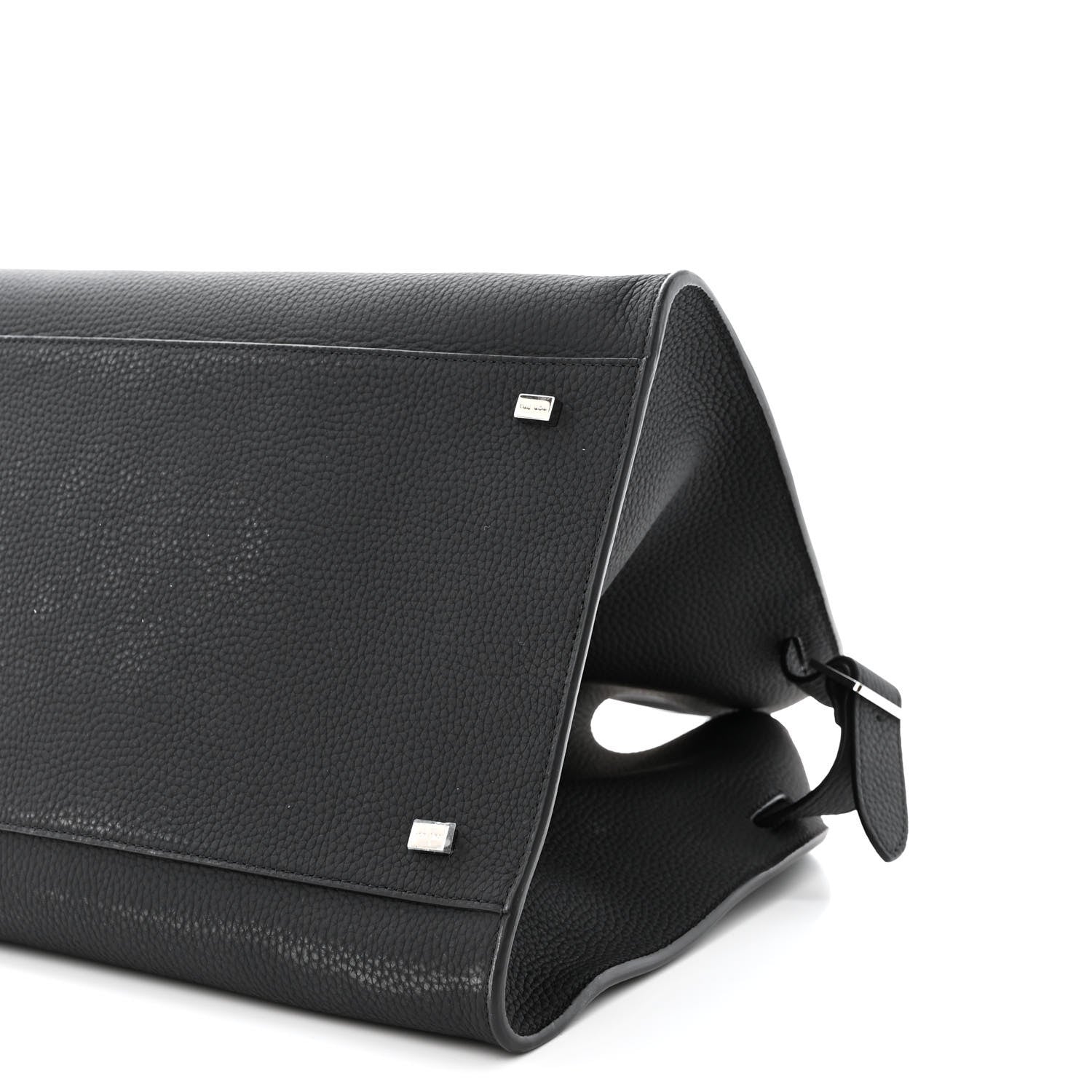 The Row Matte Grained Calfskin Soft Margaux 15 Black 9 of 9