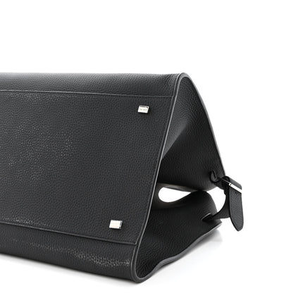 The Row Matte Grained Calfskin Soft Margaux 15 Black 9 of 9