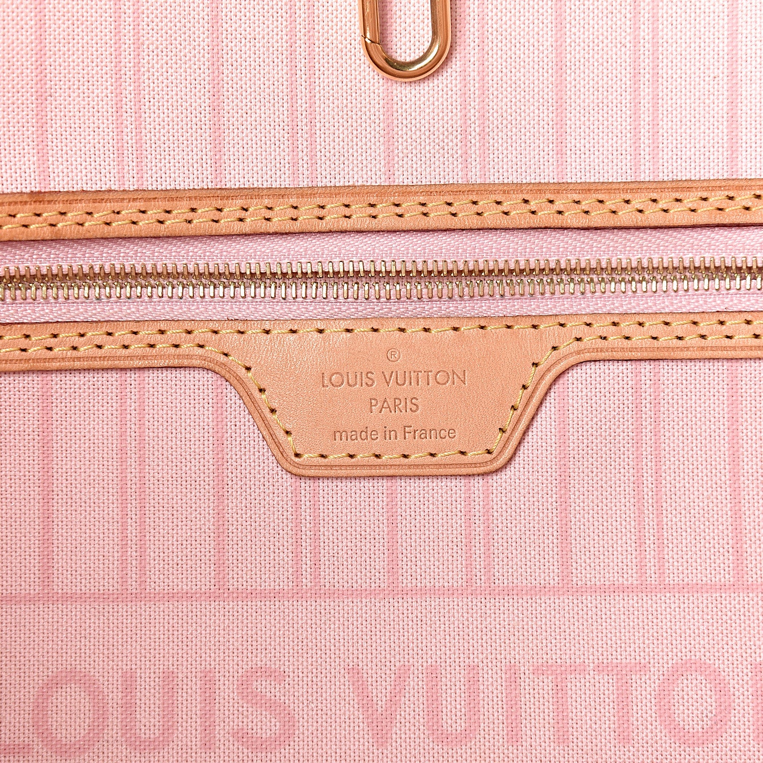 Louis Vuitton Damier Azur Neo Neverfull MM Rose Ballerine 8 of 20