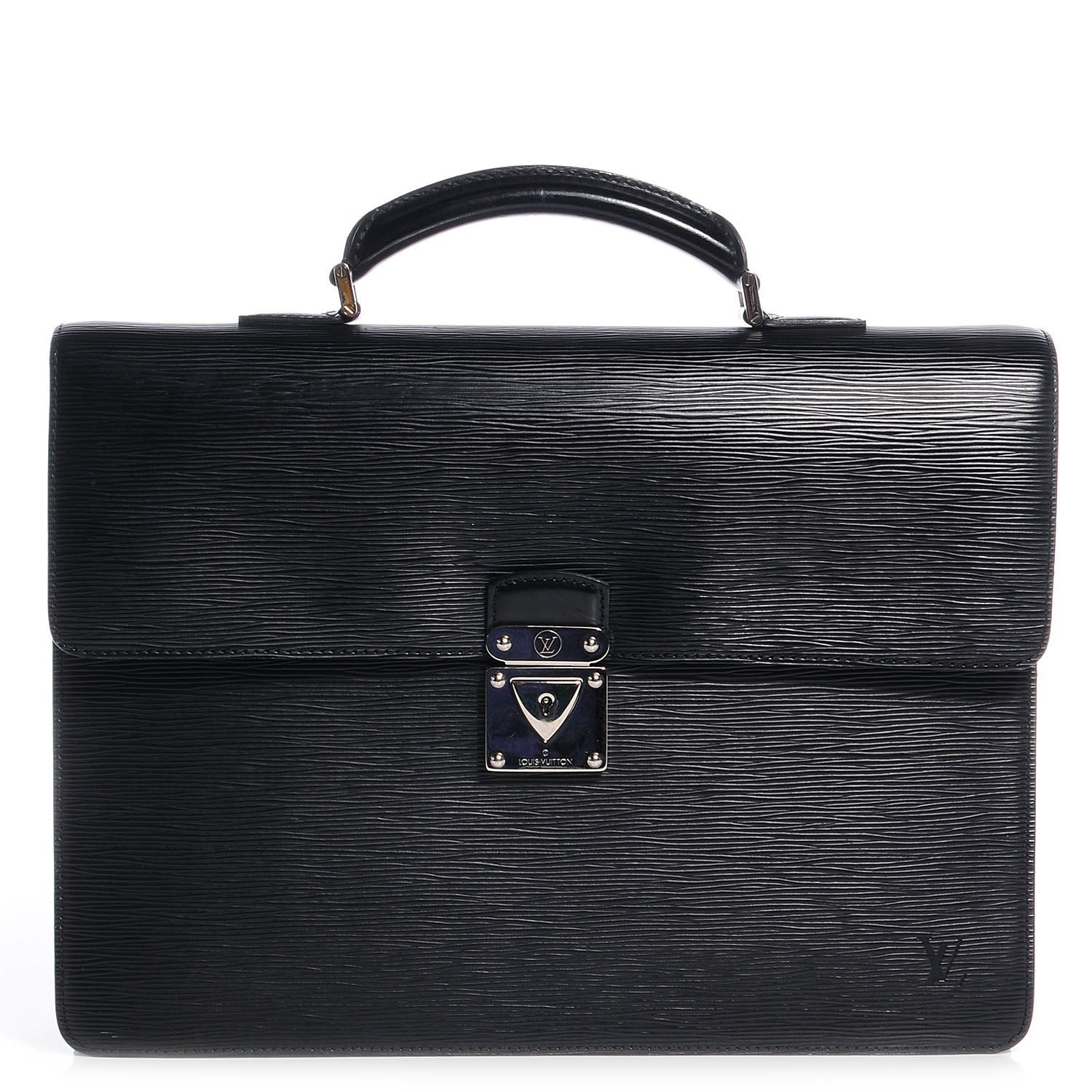 Louis Vuitton Epi Robusto 1 Compartment Briefcase Black 1 of 7