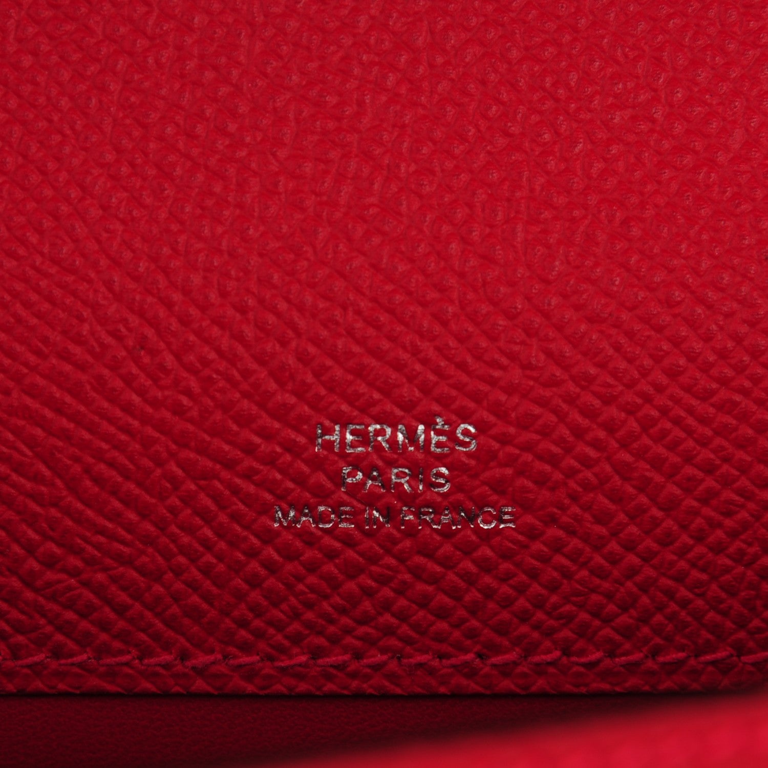 Hermes Epsom Kelly Pochette Clutch Rouge Casaque 10 of 18