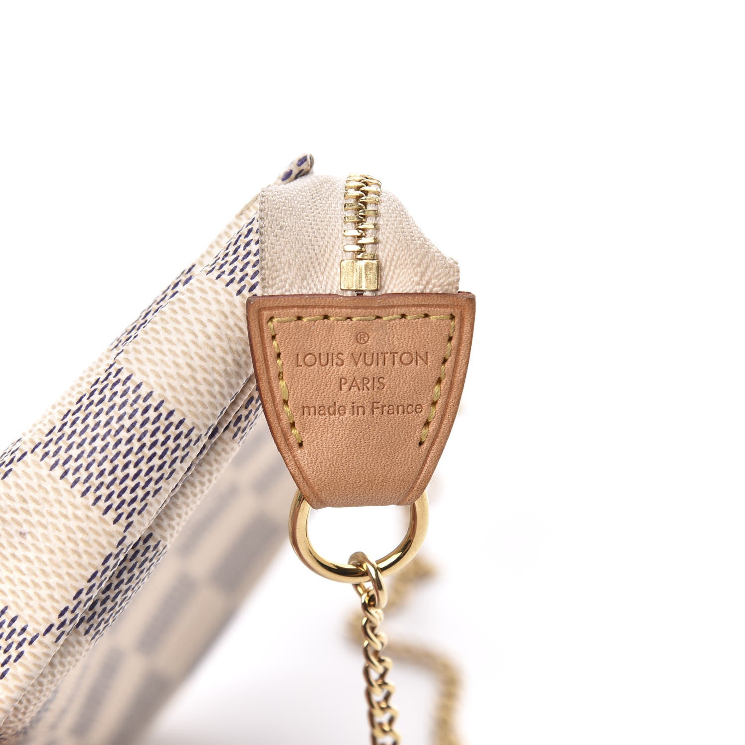 Louis Vuitton Damier Azur Mini Pochette Accessories 6 of 7