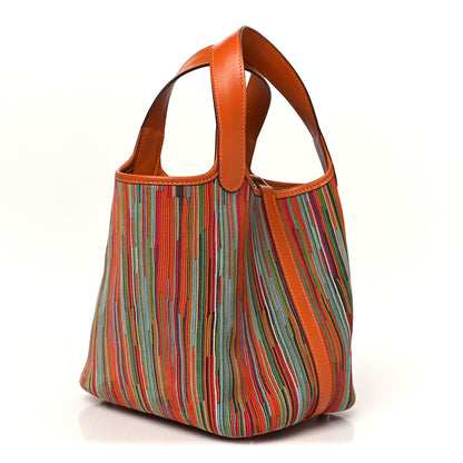 Hermes Box Vibrato Picotin 18 PM Potiron Vert Anis 3 of 11