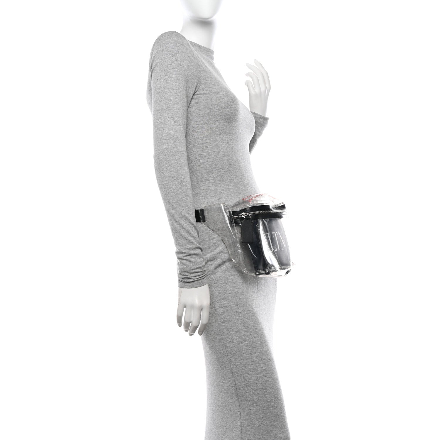 Valentino Garavani PVC VLTN Belt Bag Black 2 of 13