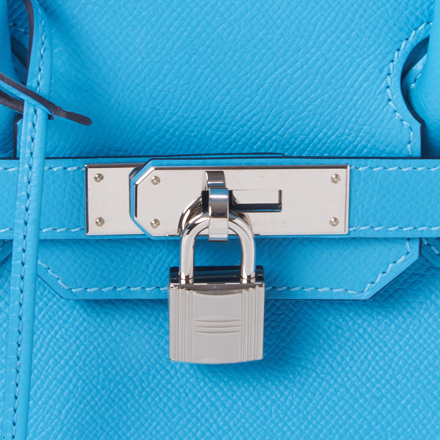 Epsom Birkin 30 Bleu Du Nord