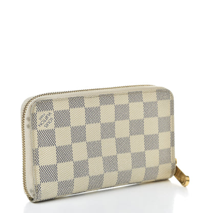 Louis Vuitton Damier Azur Compact Zippy Wallet 3 of 16