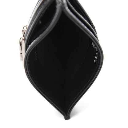 Chanel Glazed Calfskin Quilted Boy Card Holder Black 5 of 8