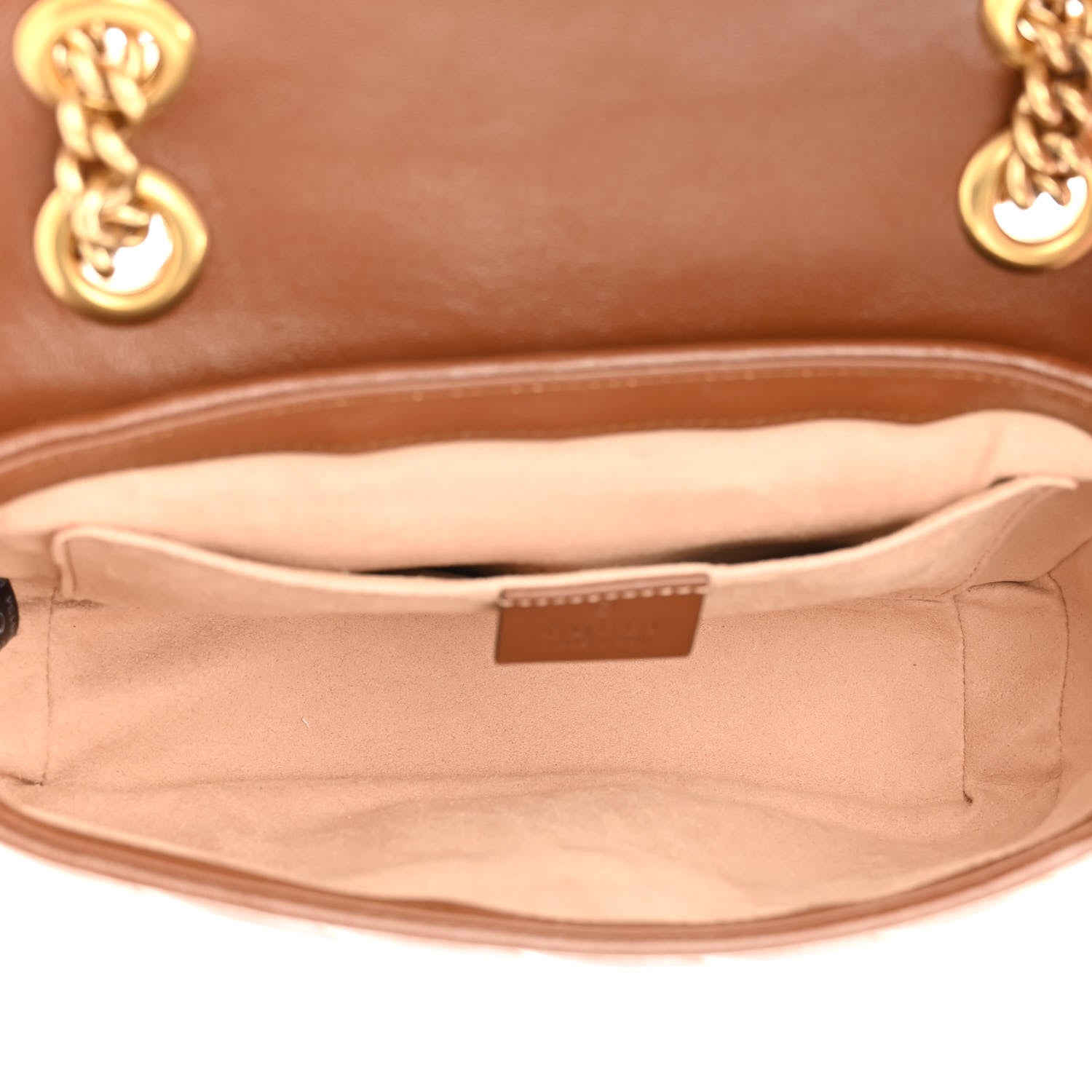 Gucci Azalea Calfskin Matelasse Diagonal Mini GG Marmont Shoulder Bag Cuir 5 of 11
