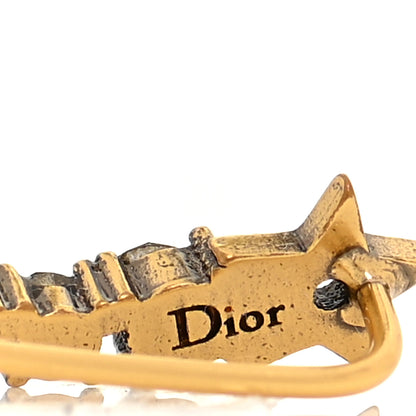 Christian Dior Pearl Crystal Mise En Dior Tribal Earrings 5 of 5