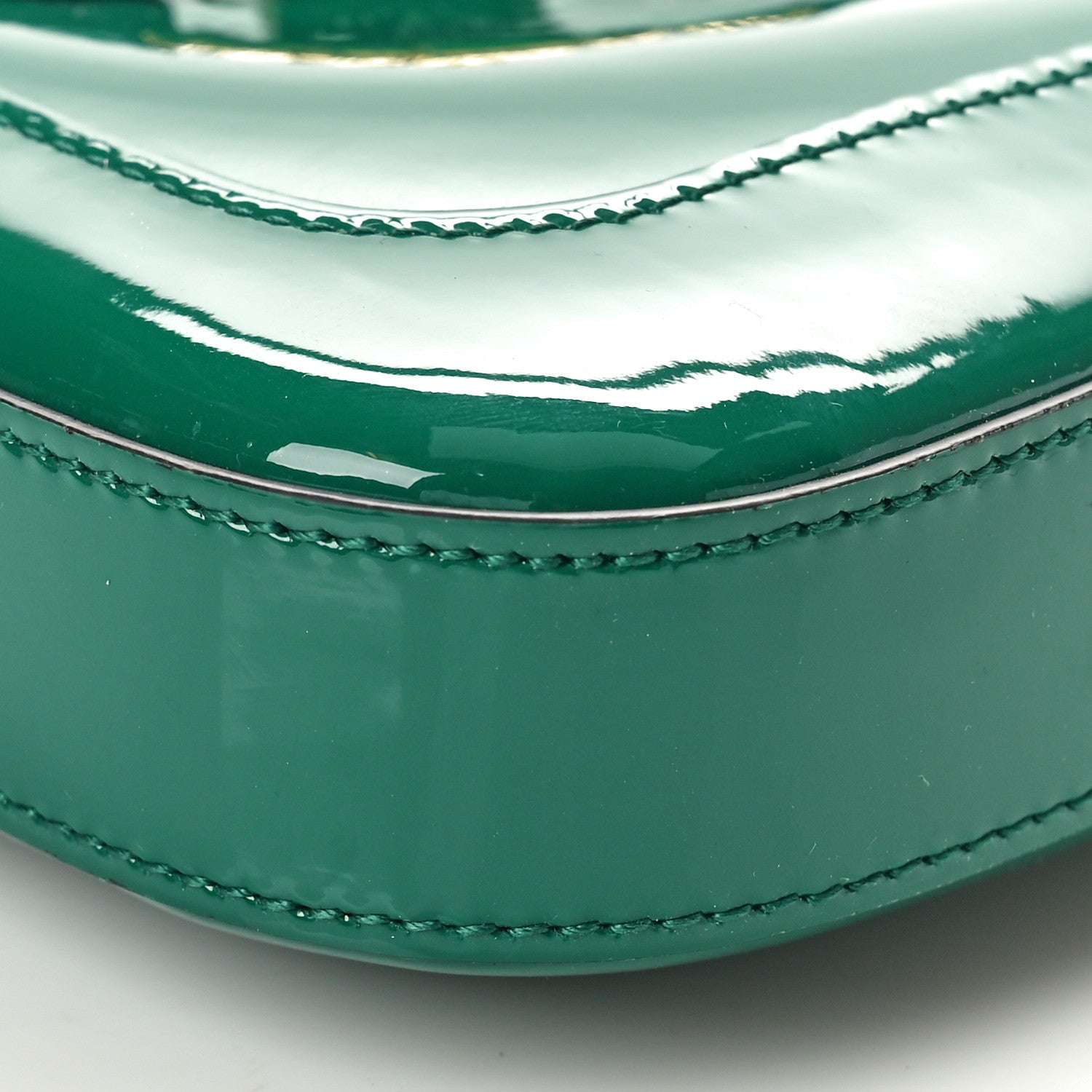 Gucci Patent Mini Jackie 1961 Crystal Hobo Emerald 10 of 10