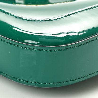 Gucci Patent Mini Jackie 1961 Crystal Hobo Emerald 10 of 10