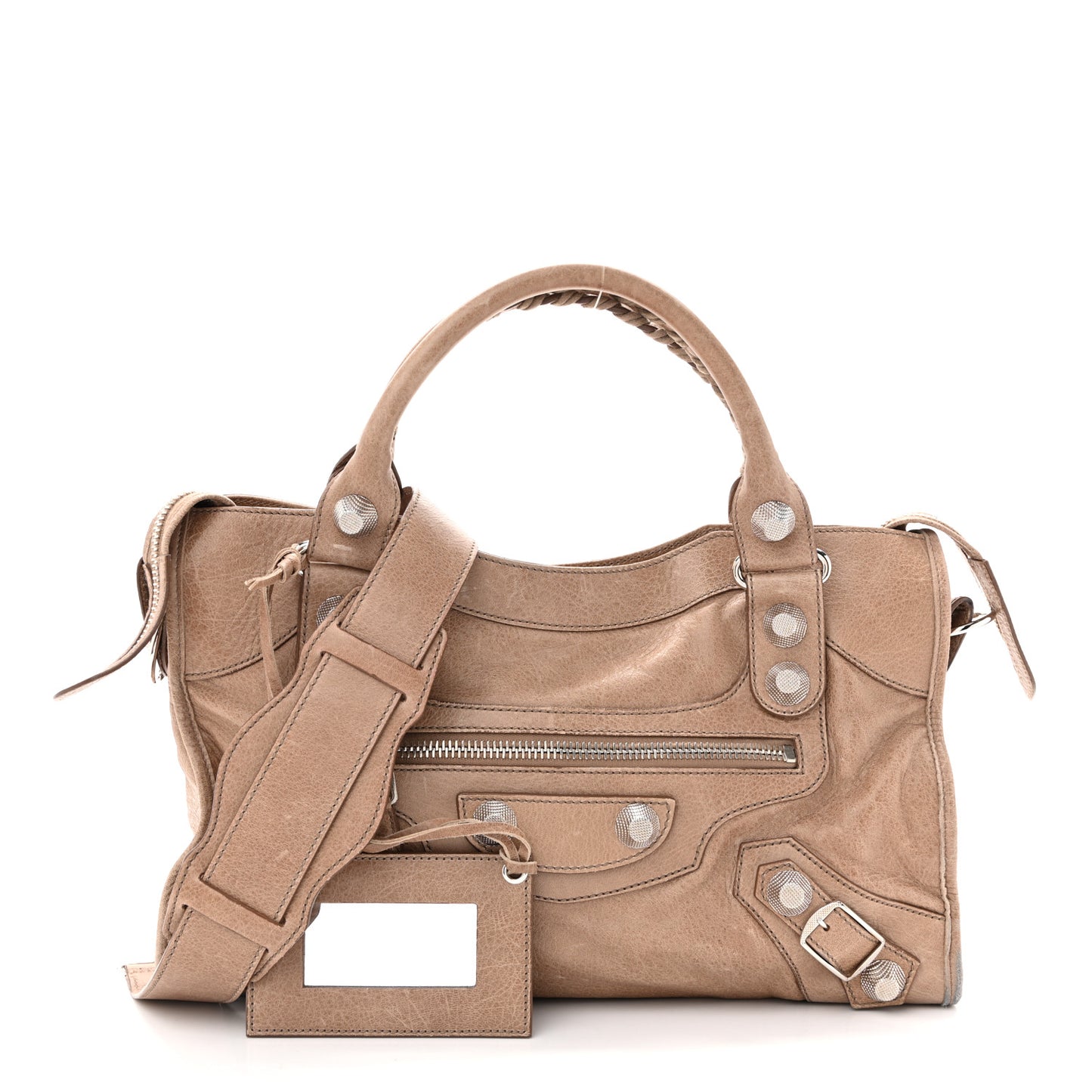 Agneau Giant 21 Silver Hardware City Seigle