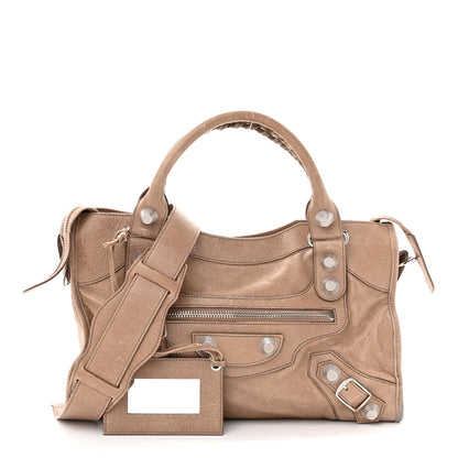 Balenciaga Agneau Giant 21 Silver Hardware City Seigle 3 of 19
