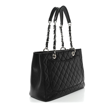 Chanel Caviar Quilted Grand Shopping Tote GST Black 2 of 10