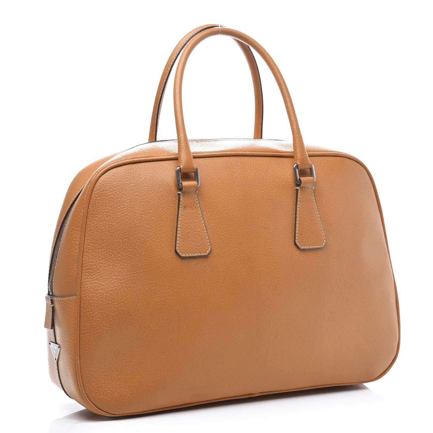 Prada Cinghiale Travel Bag Cuoio 602892 – FASHIONPHILE