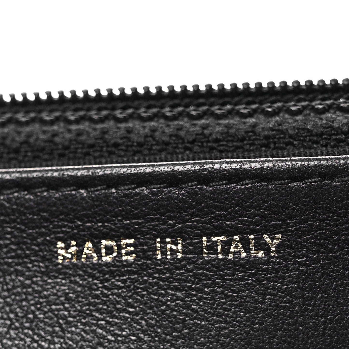 Lambskin Studded Wallet on Chain WOC Grey