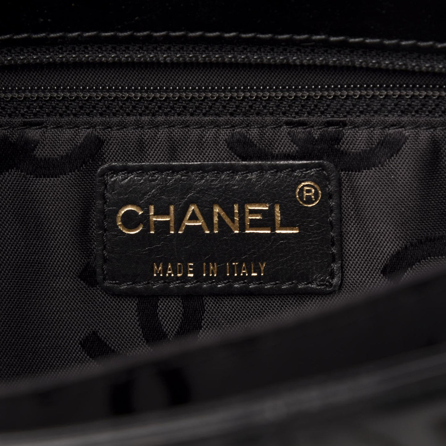 Patent Chocolate Bar CC Tote Black