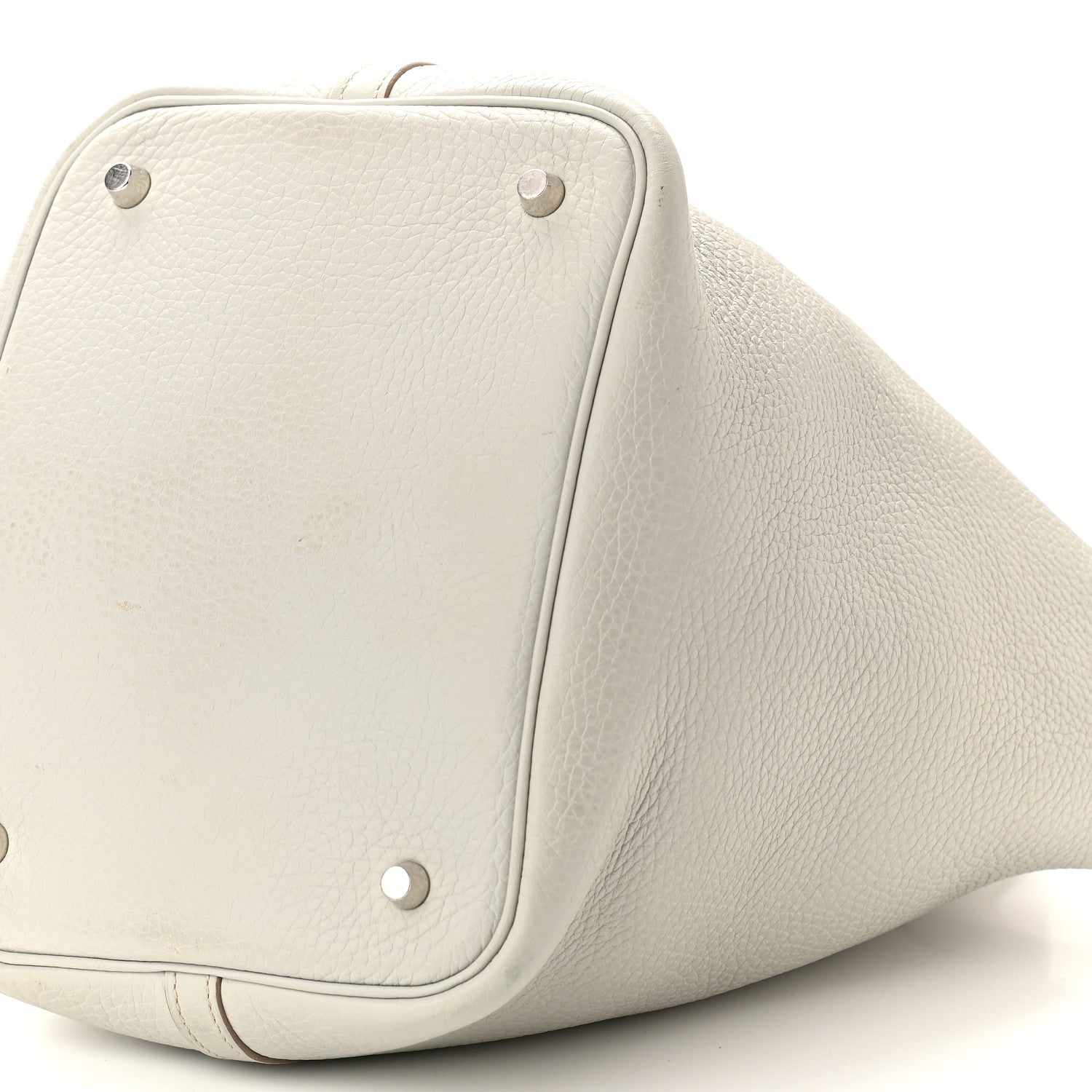 Hermes Taurillon Clemence Picotin Lock 22 MM Gris Perle 8 of 8