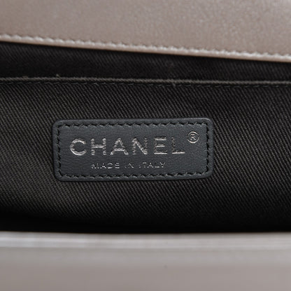 Chanel Metallic Calfskin Medium Boy Flap Light Pink 6 of 11