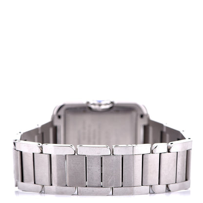 Cartier Stainless Steel Tank Anglaise Automatic Watch 4 of 6