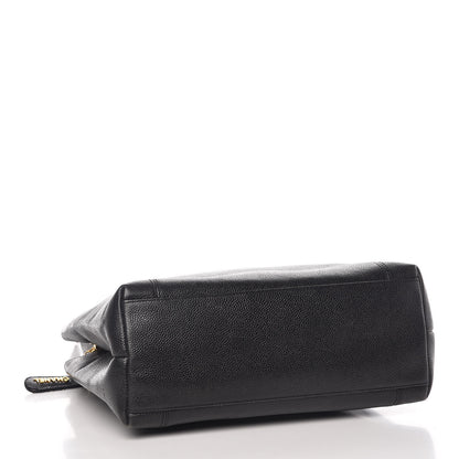 Chanel Caviar Shoulder Bag Black Black 4 of 10