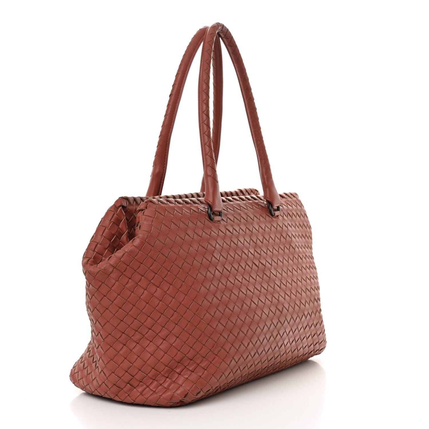 Bottega Veneta Nappa Intrecciato Convertible Tote Pompei 4 of 16