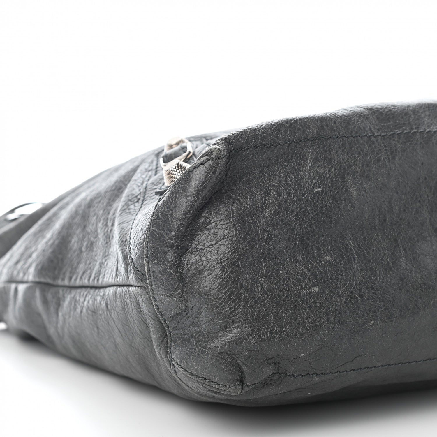 Balenciaga Agneau Giant 12 Silver Hardware Day Hobo Gris Tarmac 10 of 11