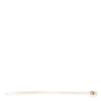 Hermes Epsom Reversible Behapi Double Tour Bracelet XS Rouge Garance White 6 of 7
