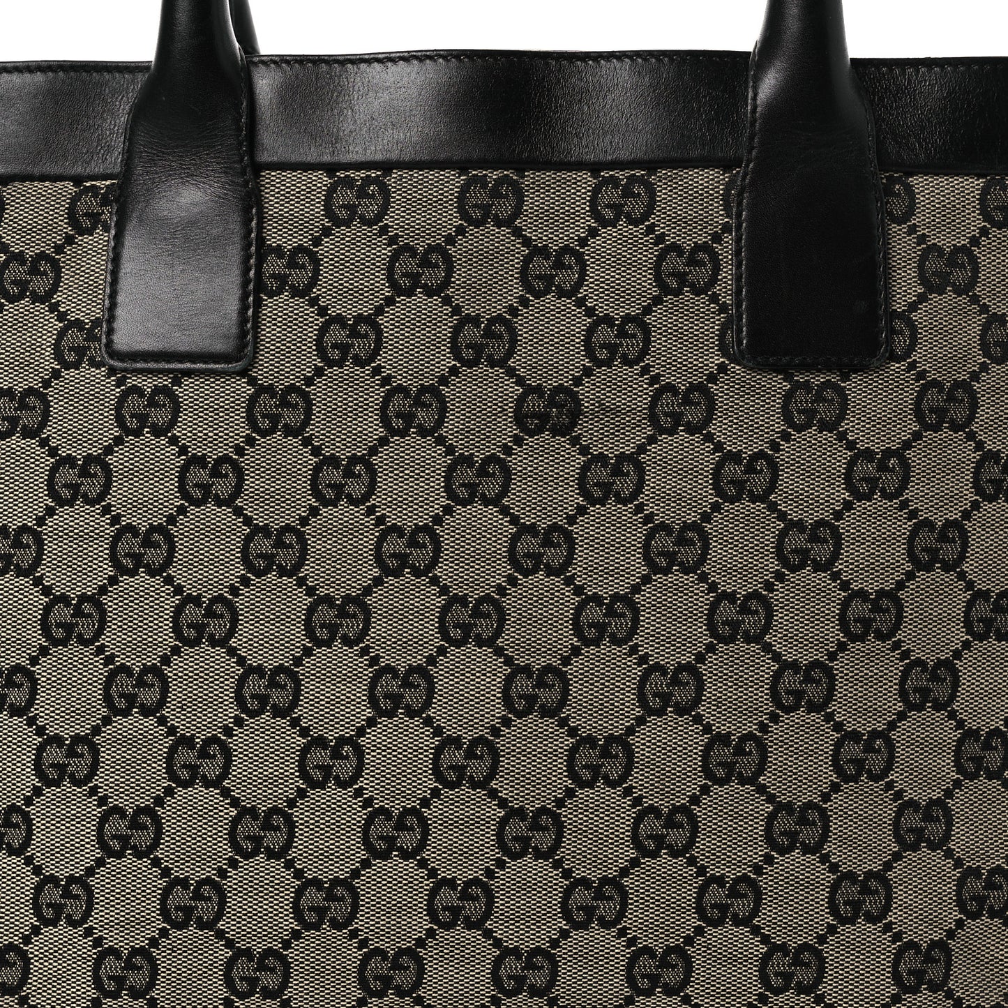 Monogram Tote Black