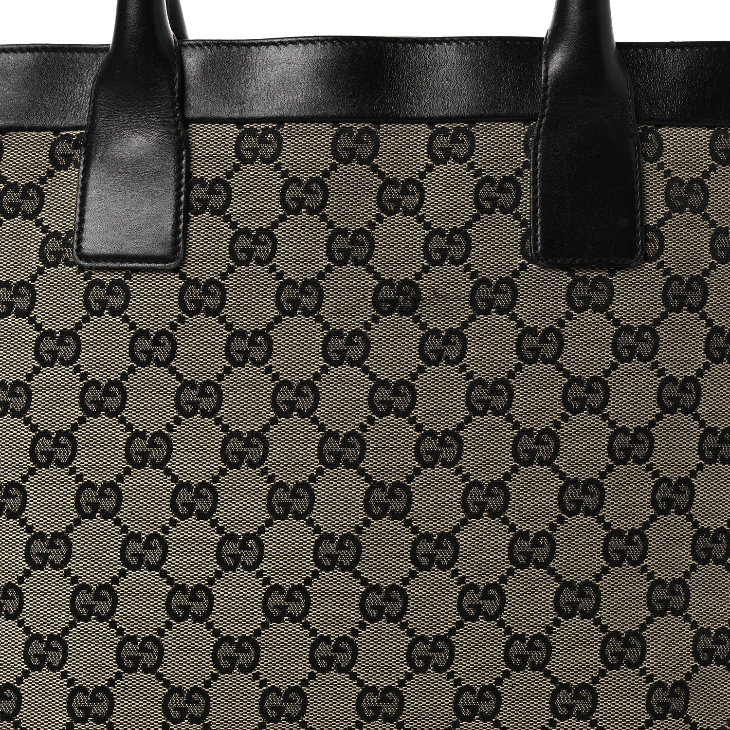 Gucci Monogram Tote Black 8 of 14