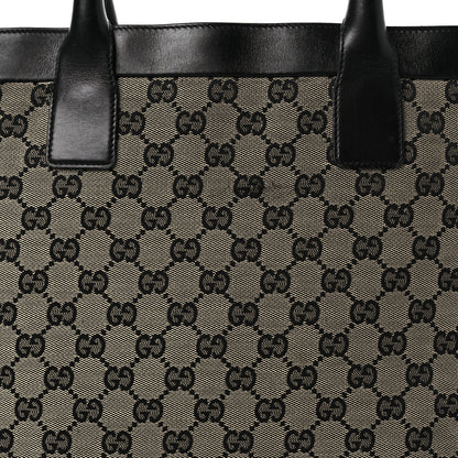 Gucci Monogram Tote Black 8 of 14
