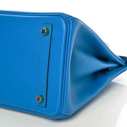 Hermes Epsom Birkin 30 Bleu Zanzibar 9 of 13
