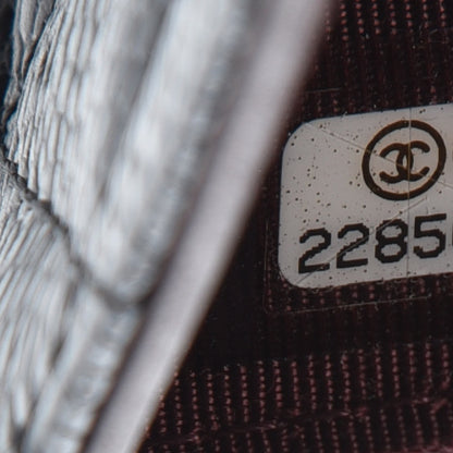 Chanel Caviar Quilted Long Flap Wallet Black 7 of 7