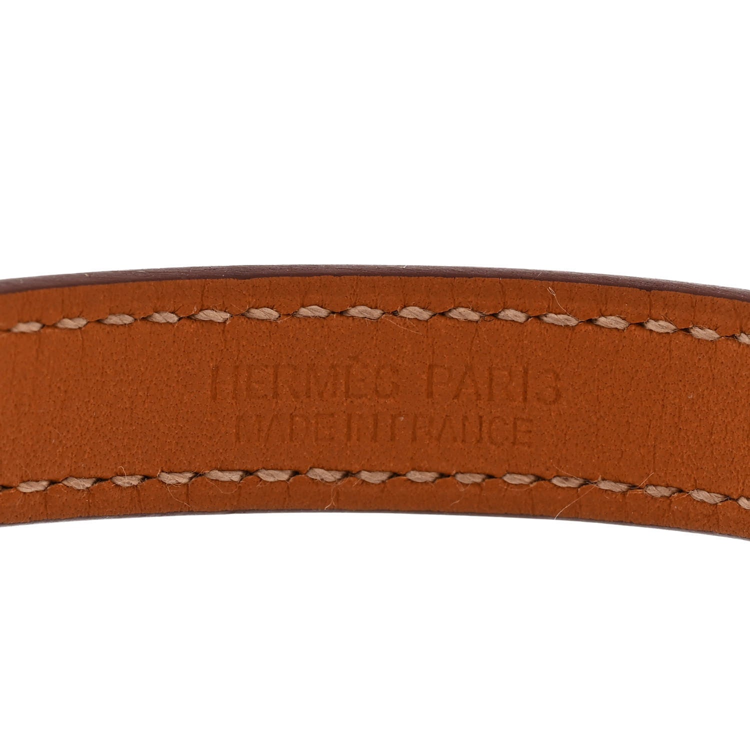 Hermes Swift Rivale Double Tour Bracelet S Orange 4 of 5